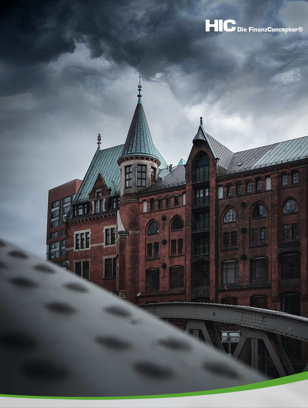 Sturmwolken über Hamburg